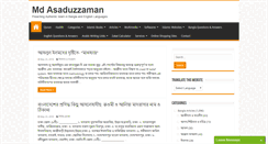 Desktop Screenshot of mdasaduzzaman.com